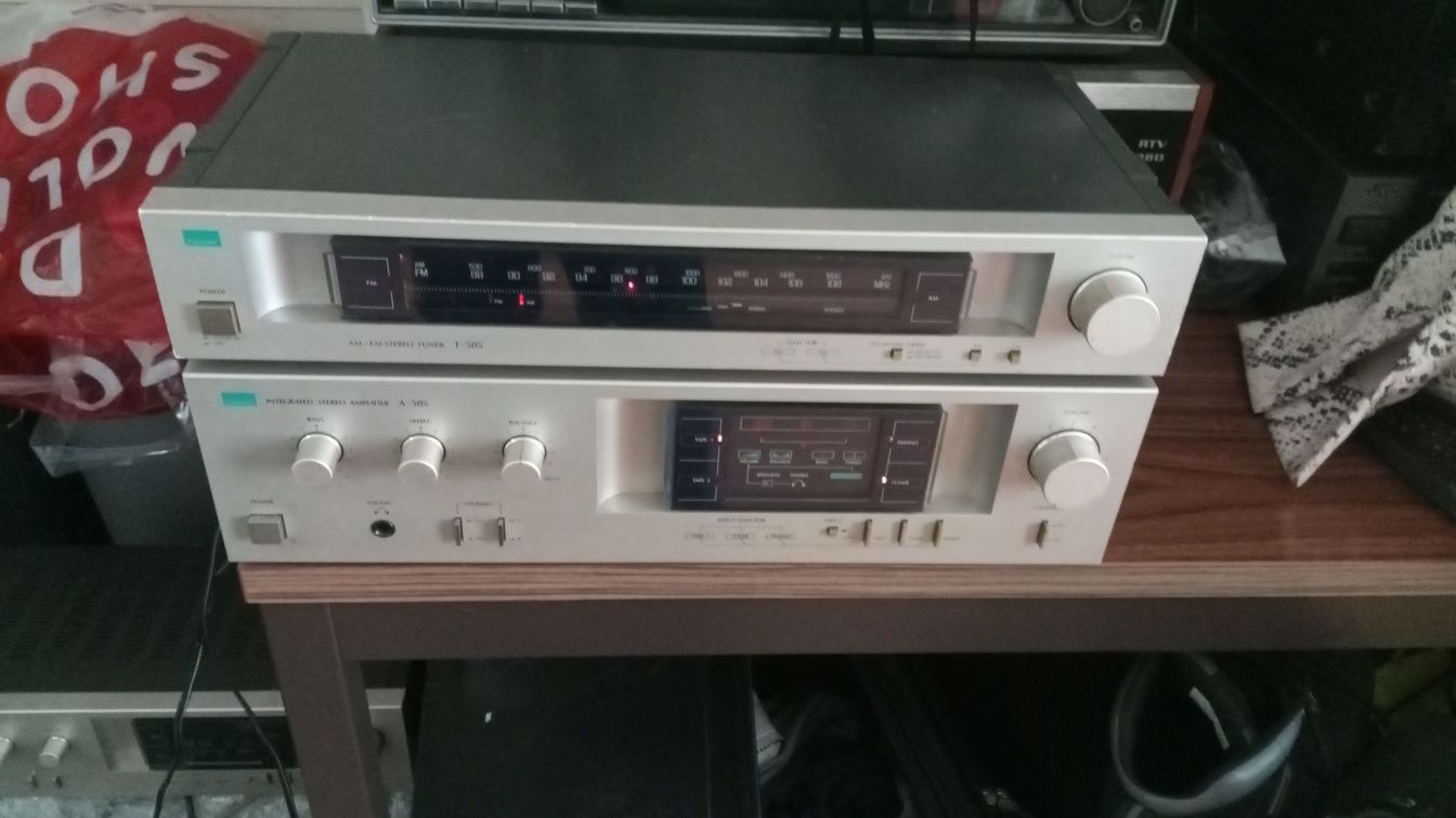 Sansui Vintage wzmacniacz z radiem