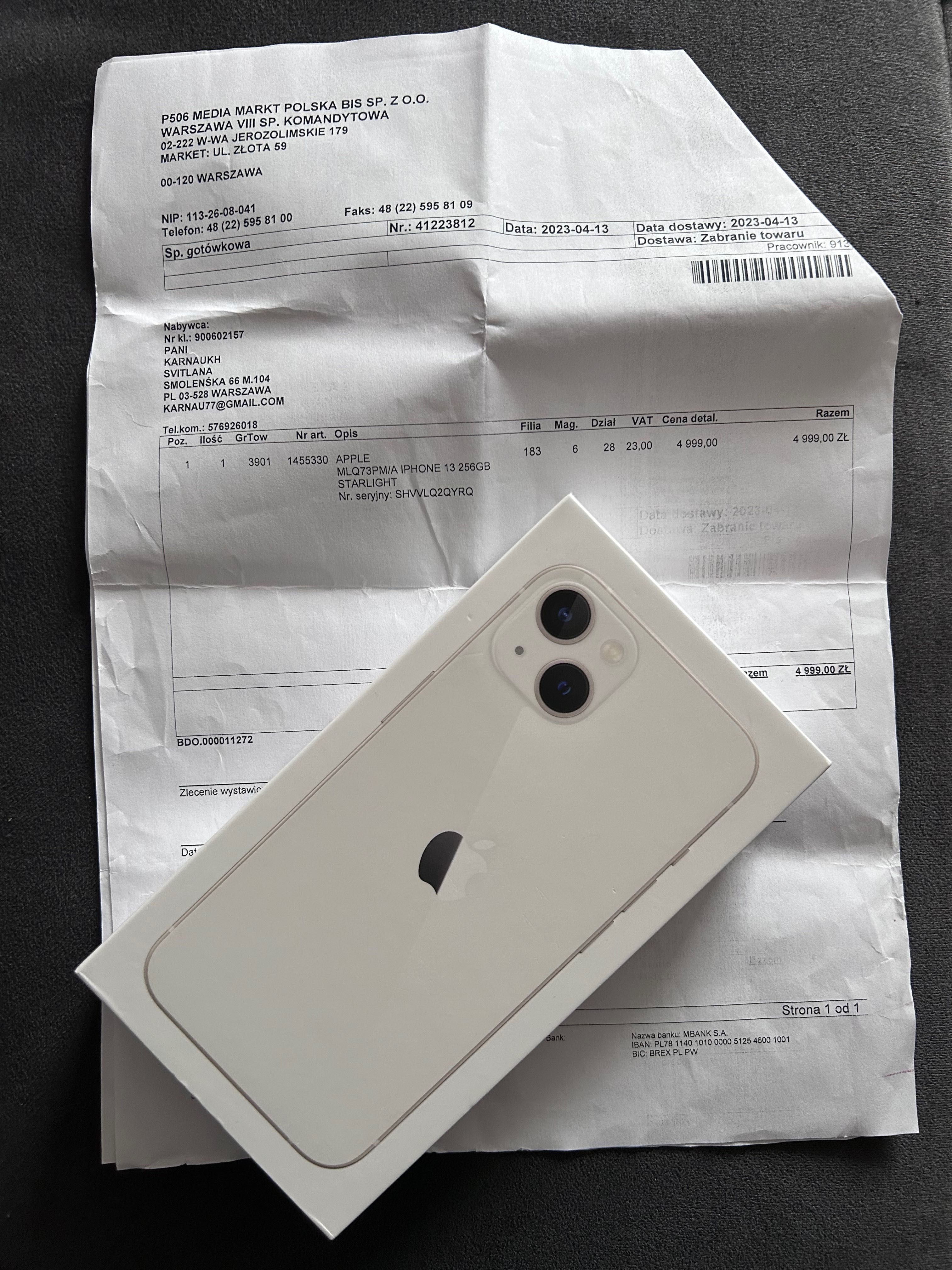 iPhone 13 256 GB