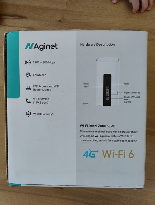 Router 4G+ Wi-Fi 6 TP-Link MX110v Gwarancja