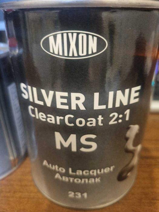 Акриловий лак Mixon Silver Line 2 + 1 MS-231 0,8л + затверджувач 0,4л
