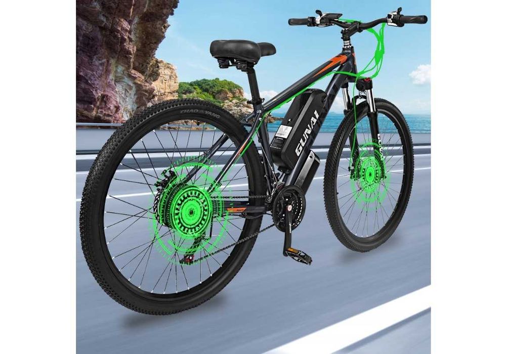 Pojazd elektryczny 29" GUNAI GN29 1000W 15Ah 90km Shimano 21 50km/h