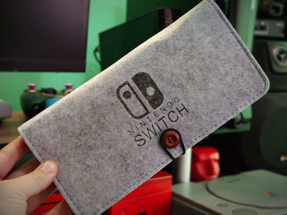 Nintendo Switch v1 v2  - OLED 3в1 якісний чохол та скло