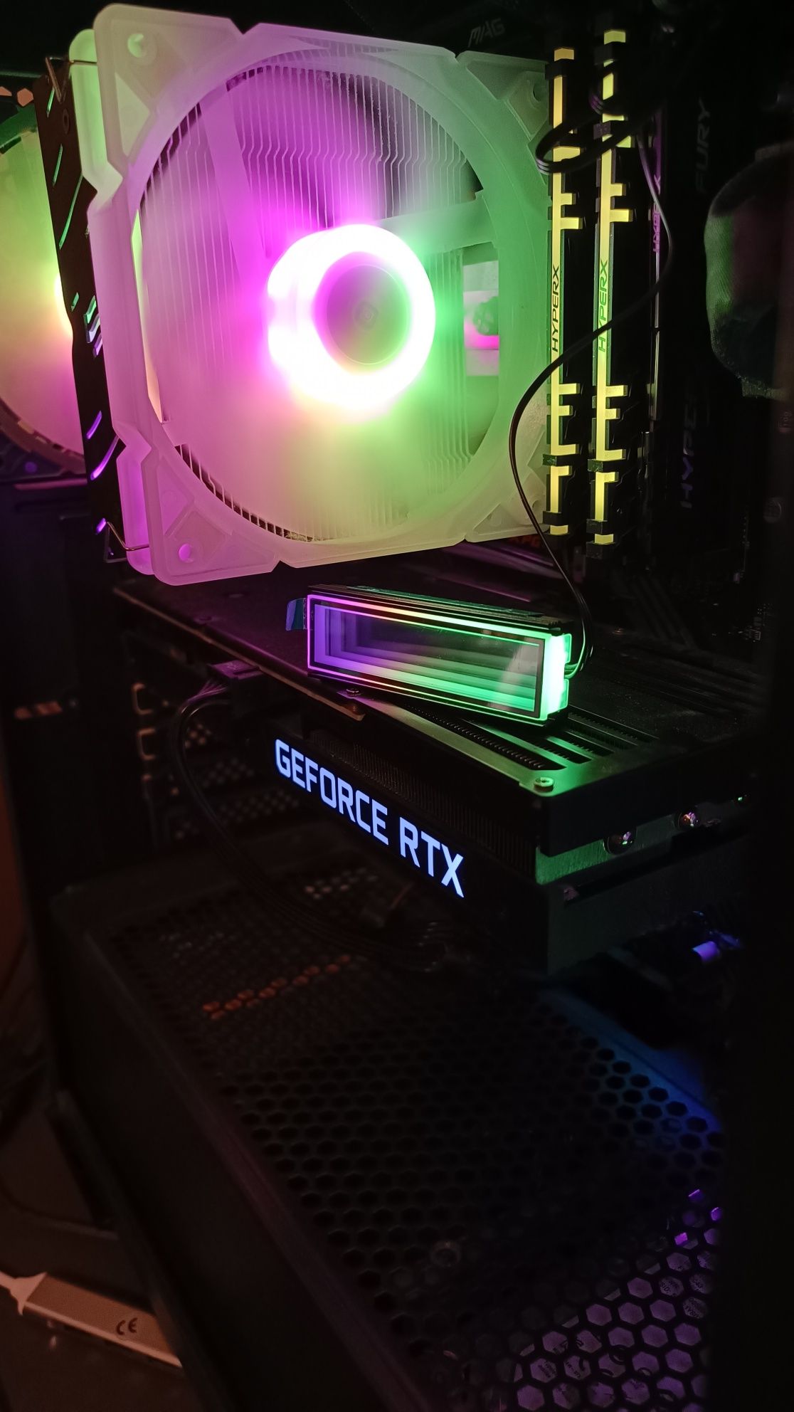 Radiator aRGB na dysk M.2 SSD
