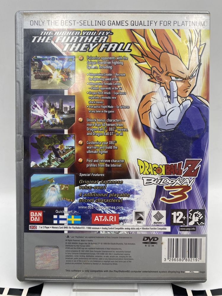 Dragon Ball Z Budokai 3 Ps2 Gwarancja