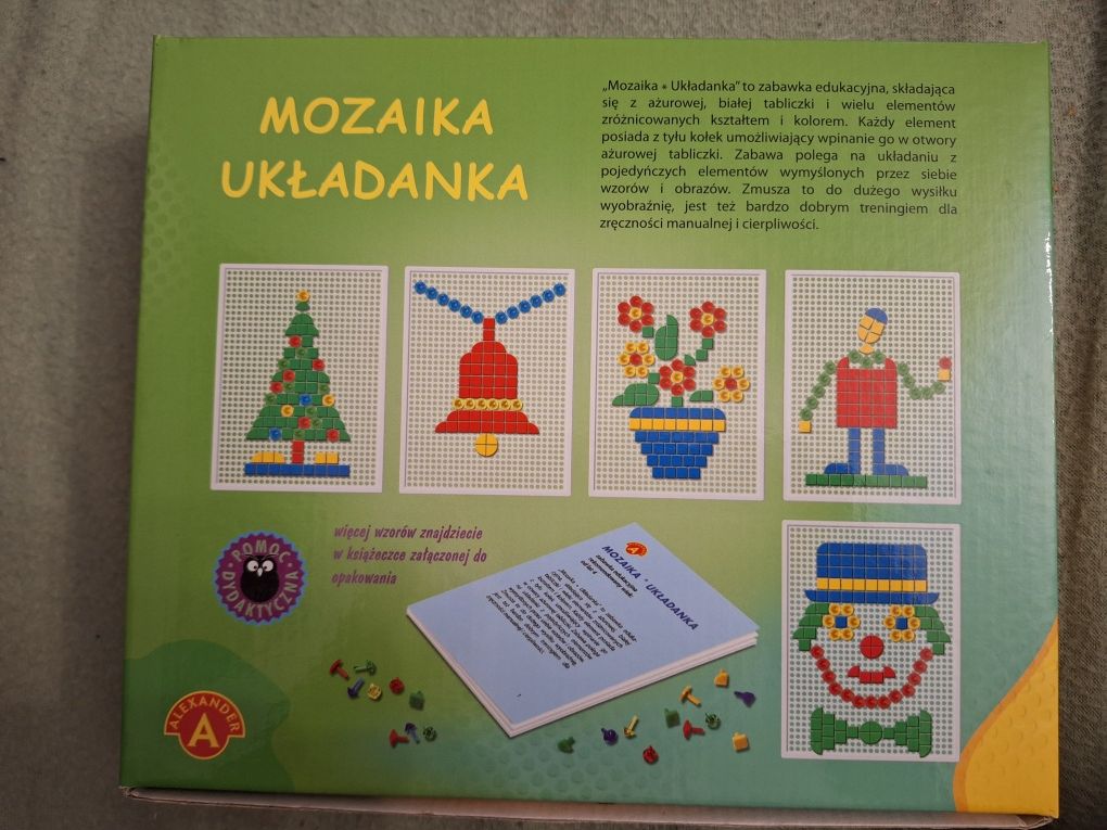 Mozaika układanka zabawka edukacyjna