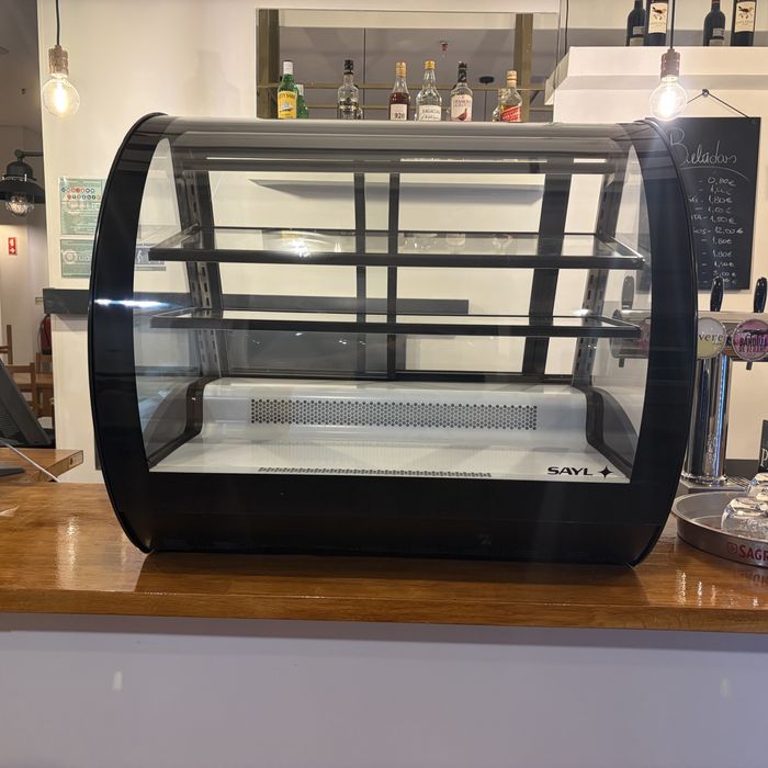 Expositor de balcão vitrine