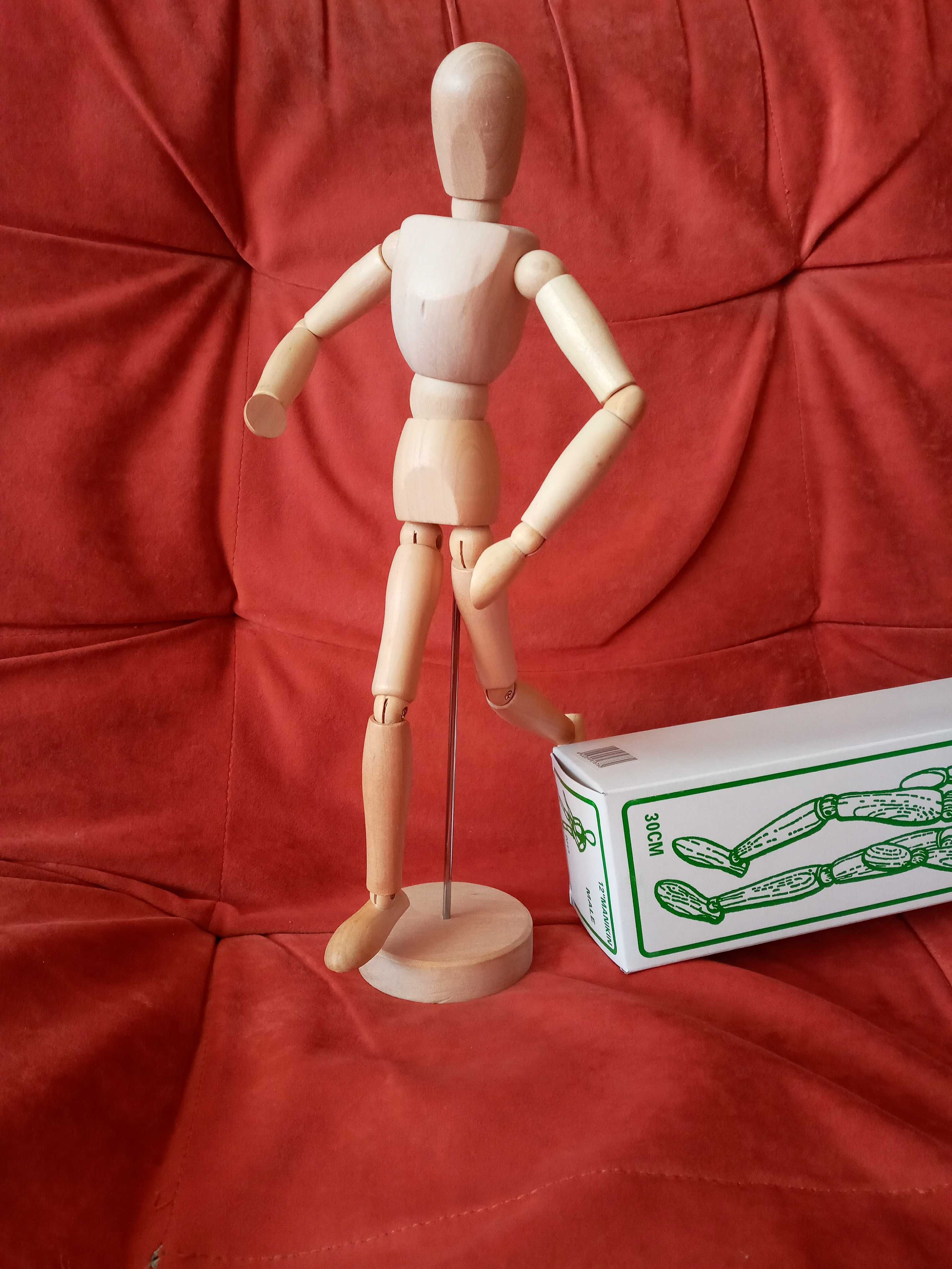 Шарнирный деревянный манекен НОВЫЙ модель фигурка человек