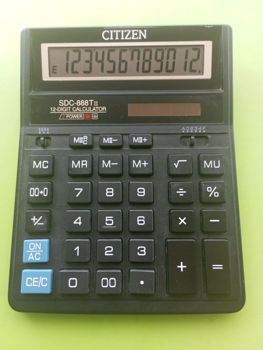 Колькулятор бухгалтерский CITIZEN.