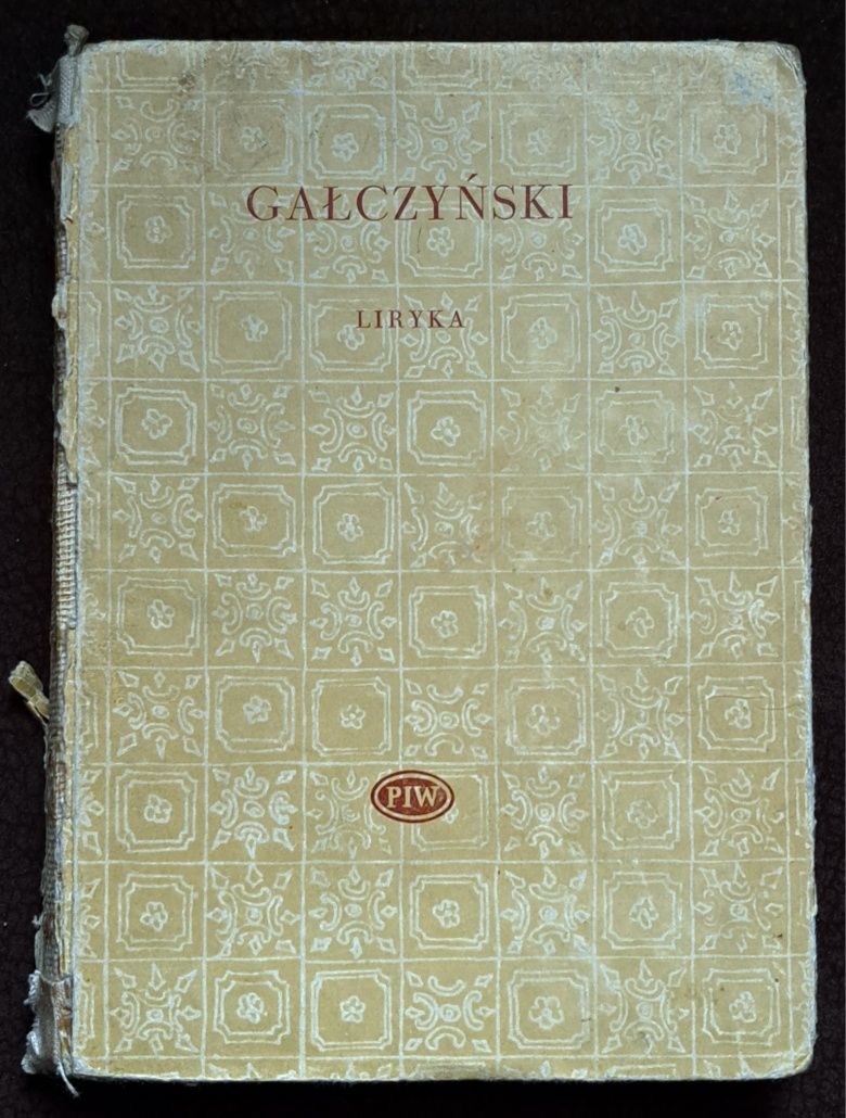 Liryka. Gałczyński.