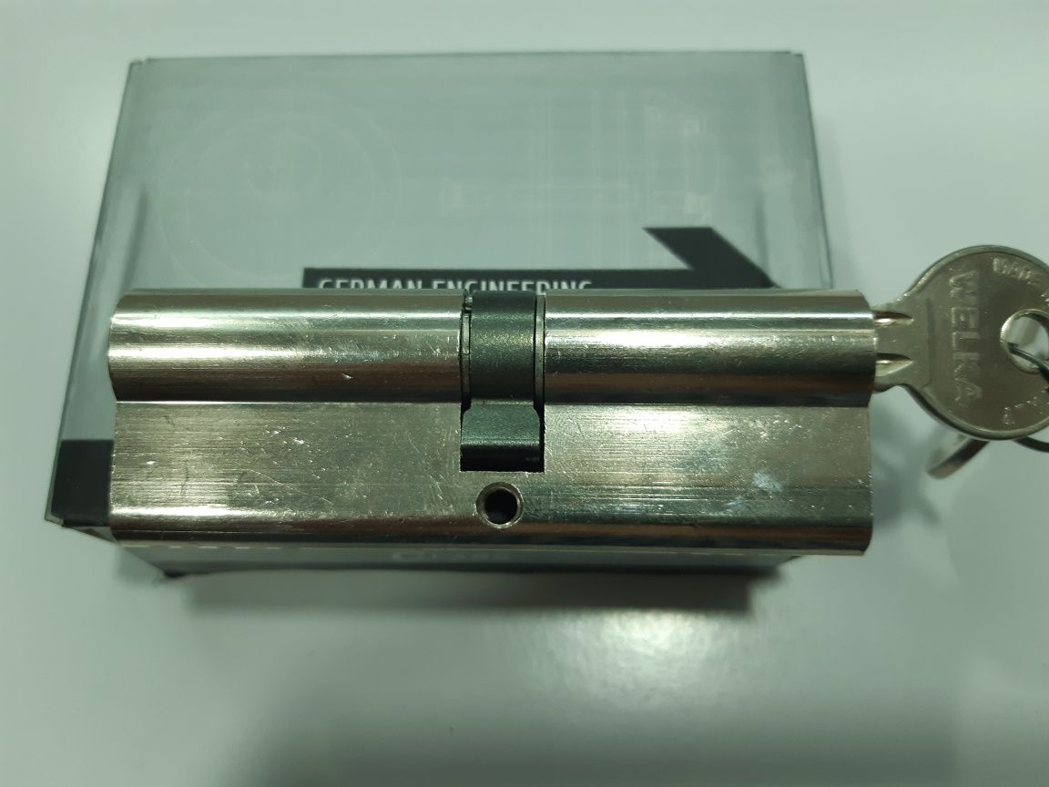 Итальянский Цилиндр замка Welka ключ-ключ 90 мм(42.5×47.5) !