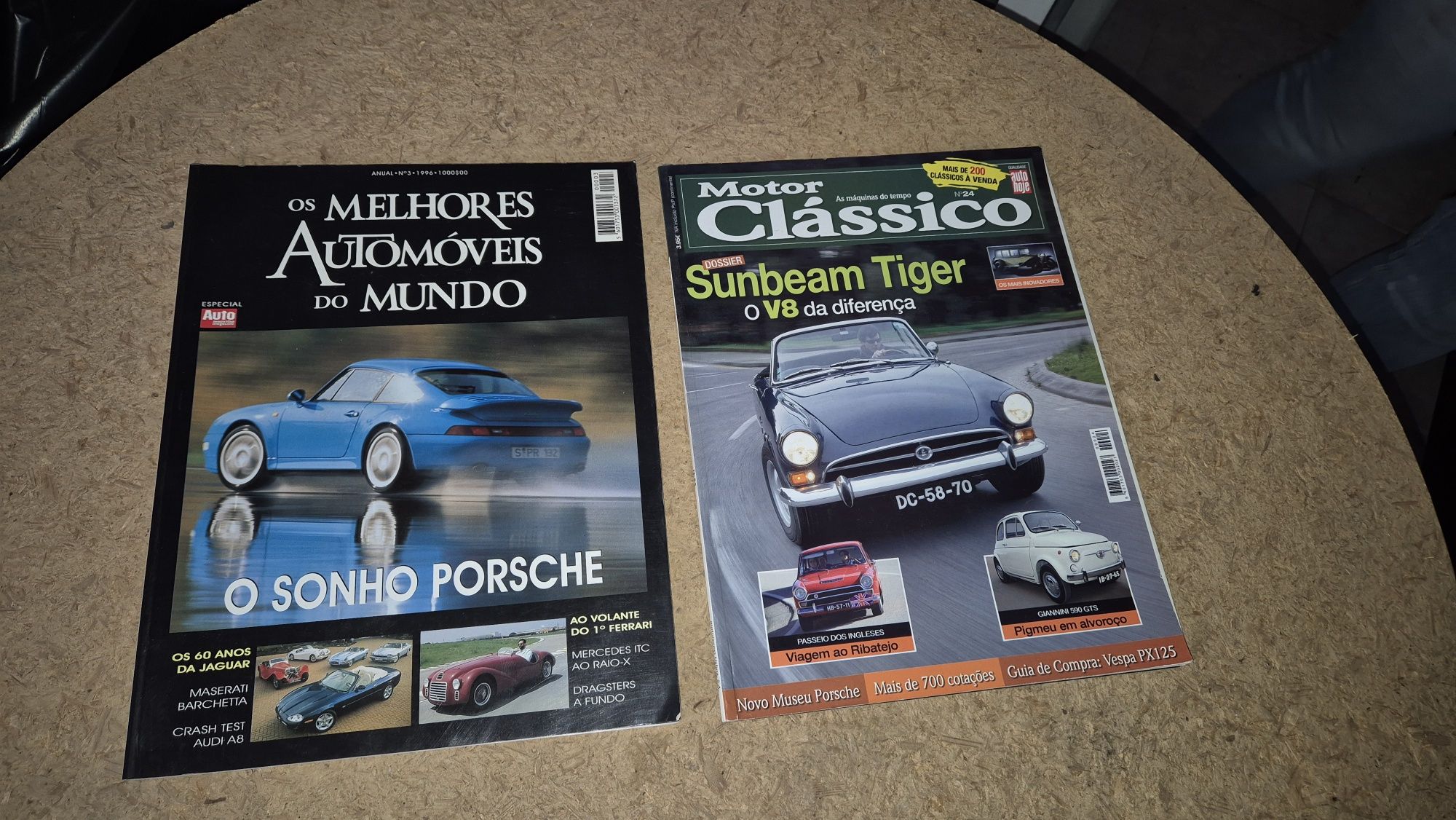 Revistas de automóveis clássicos