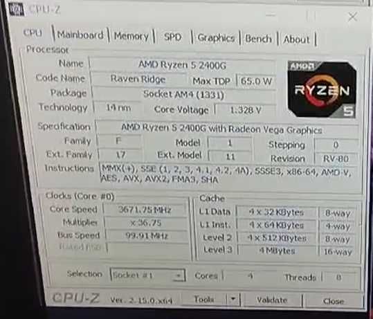 пк на gtx1060 6gb й райзен 5 2400G