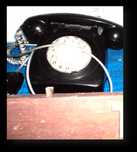 Telefone antigo de disco