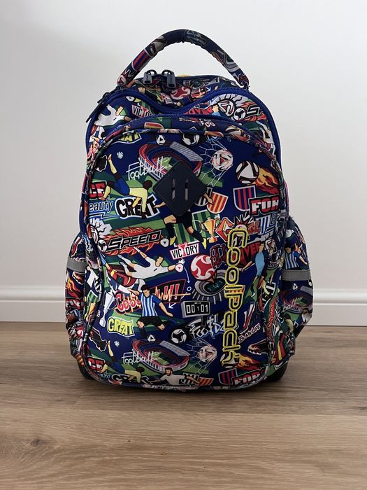 CoolPack Plecak na kółkach Football-Gratis