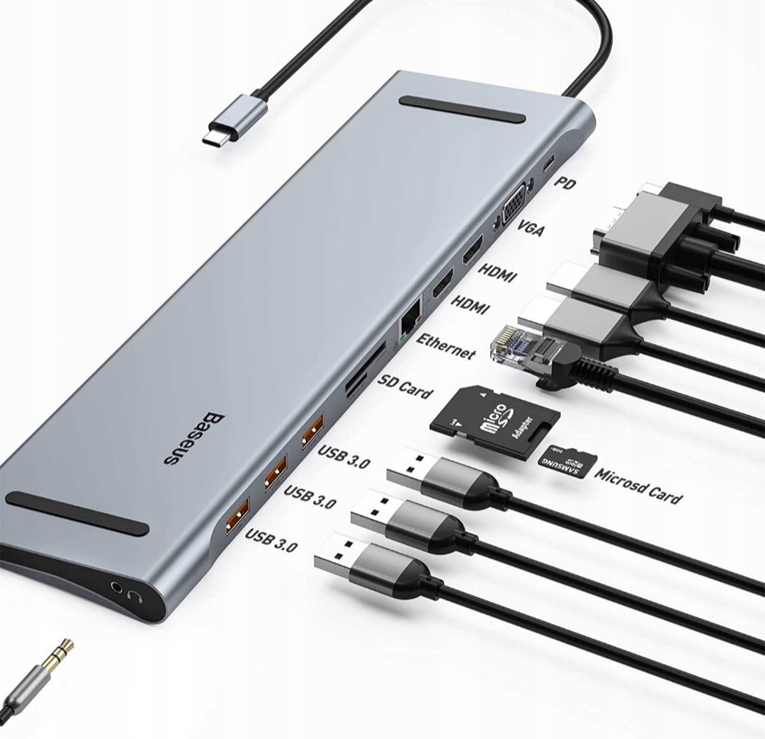 Adapter Hub USB Baseus A1688