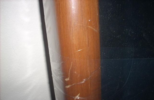 Espelho moldura madeira maciça