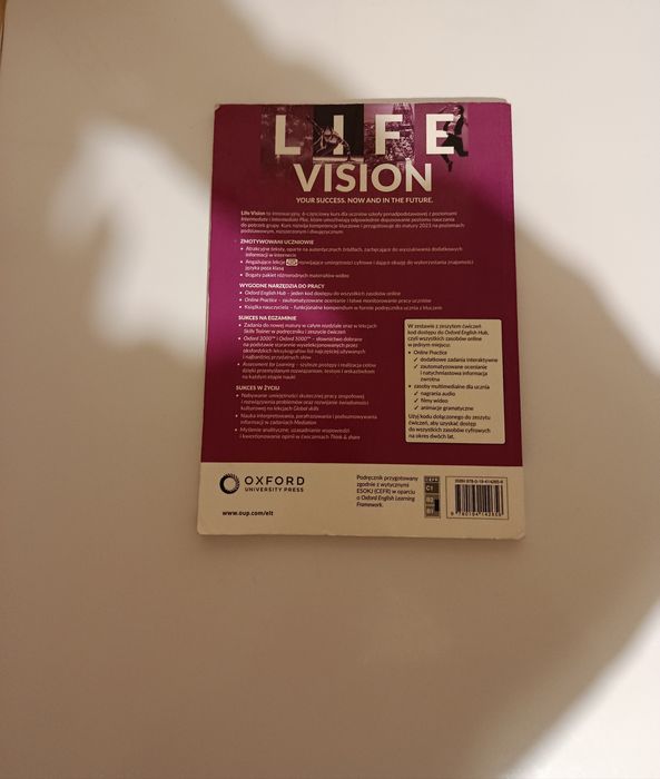 "Life vision" Workbook Intermediate Plus B1+ Oxford