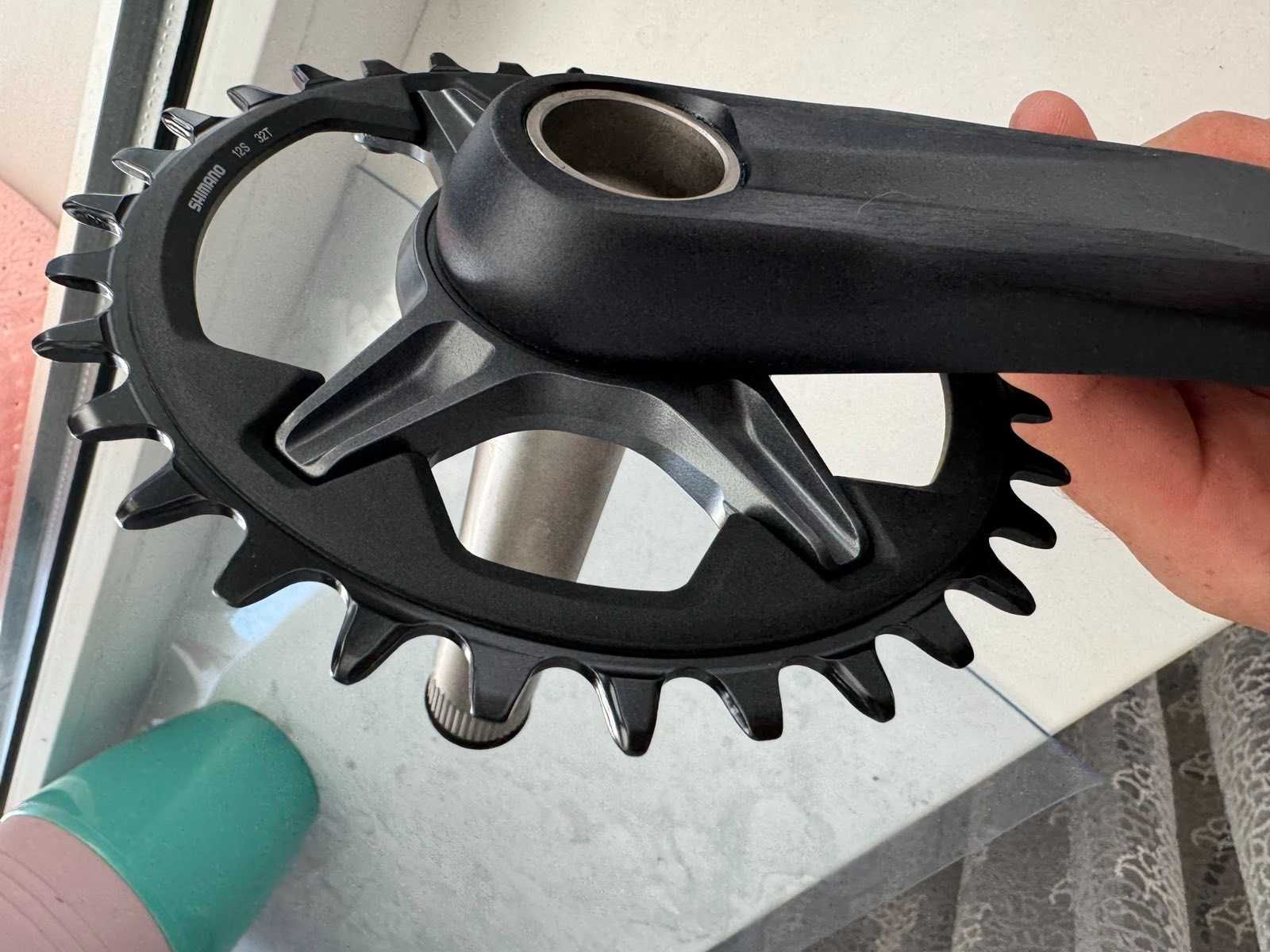 Нові шатуни Shimano SLX M7100 32T