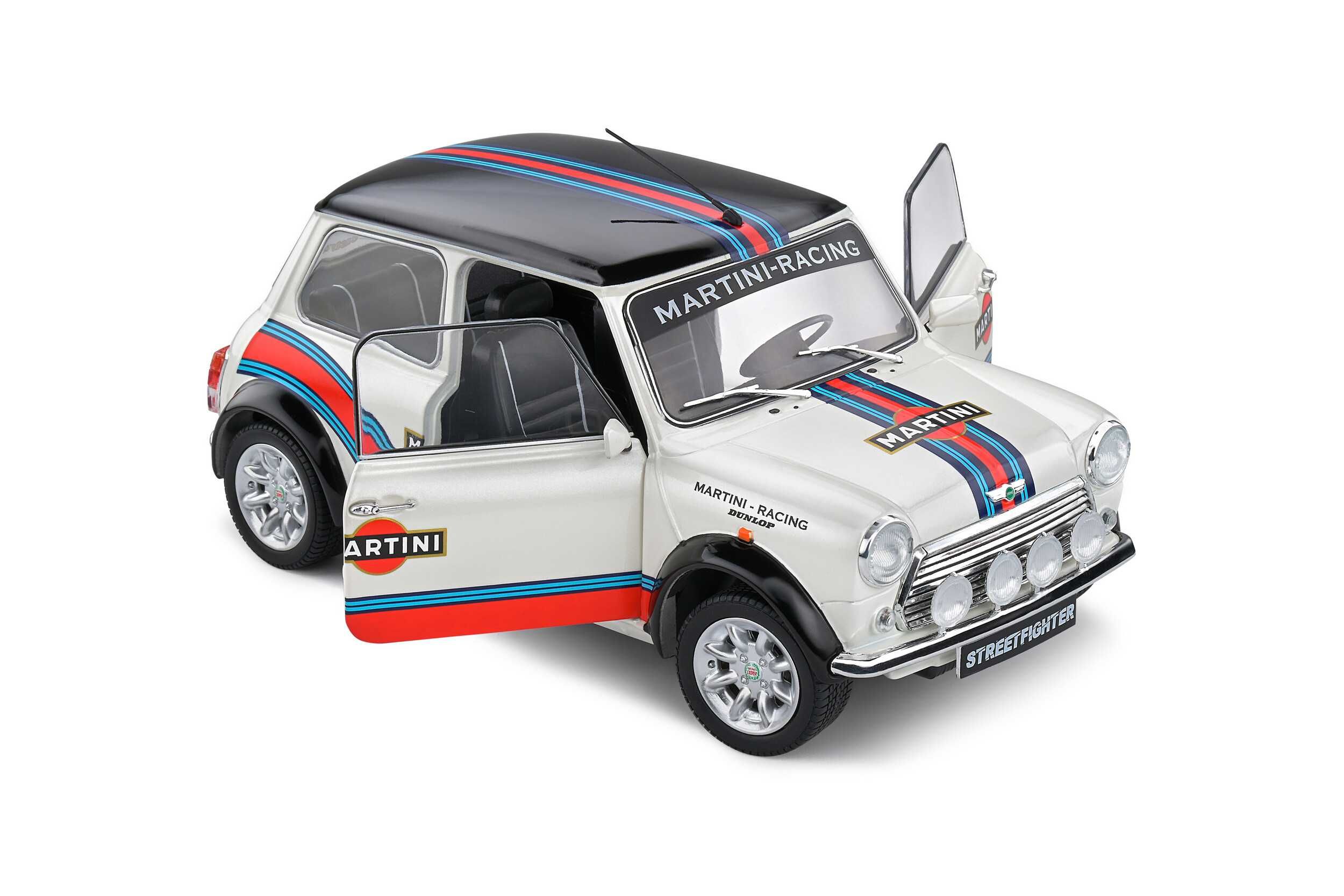 Mini Cooper Sport Martini Racing Solido 1:18