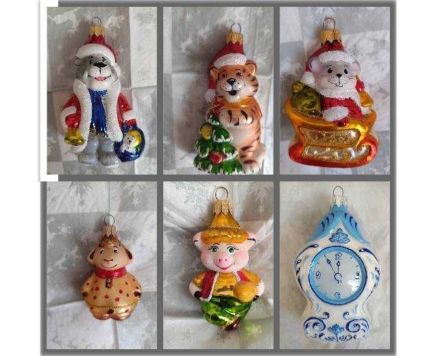 Стеклянные елочные игрушки (Лисичанск)