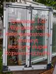 Okno nowe Antracyt 3 szybowe Ruchomy słupek 140x200 -40%