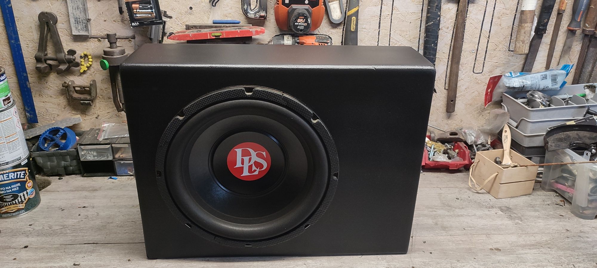 Skrzynia basowa DLS OA12 200w rms hi-end SQ tuba subufer