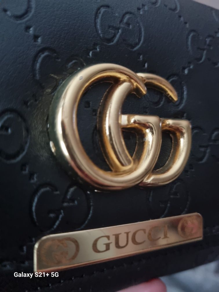 Portfel Gucci czarny piękny