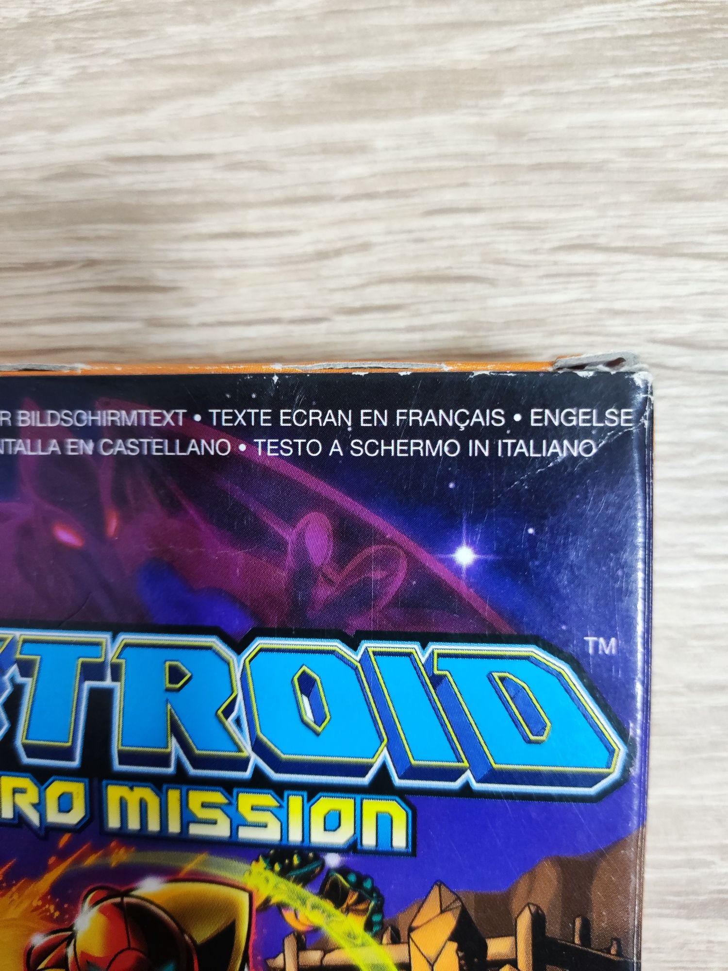 Metroid zero misson completo na caixa game Boy advance