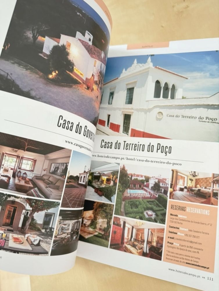 Revista Anual Hotéis de Campo 2024 Destinos de sonho em Portugal