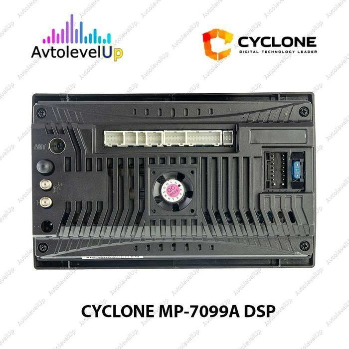 Автомагнитола CYCLONE MP-7099A DSP, 4/64Gb GSM 4G AndroidAuto/CarPlay