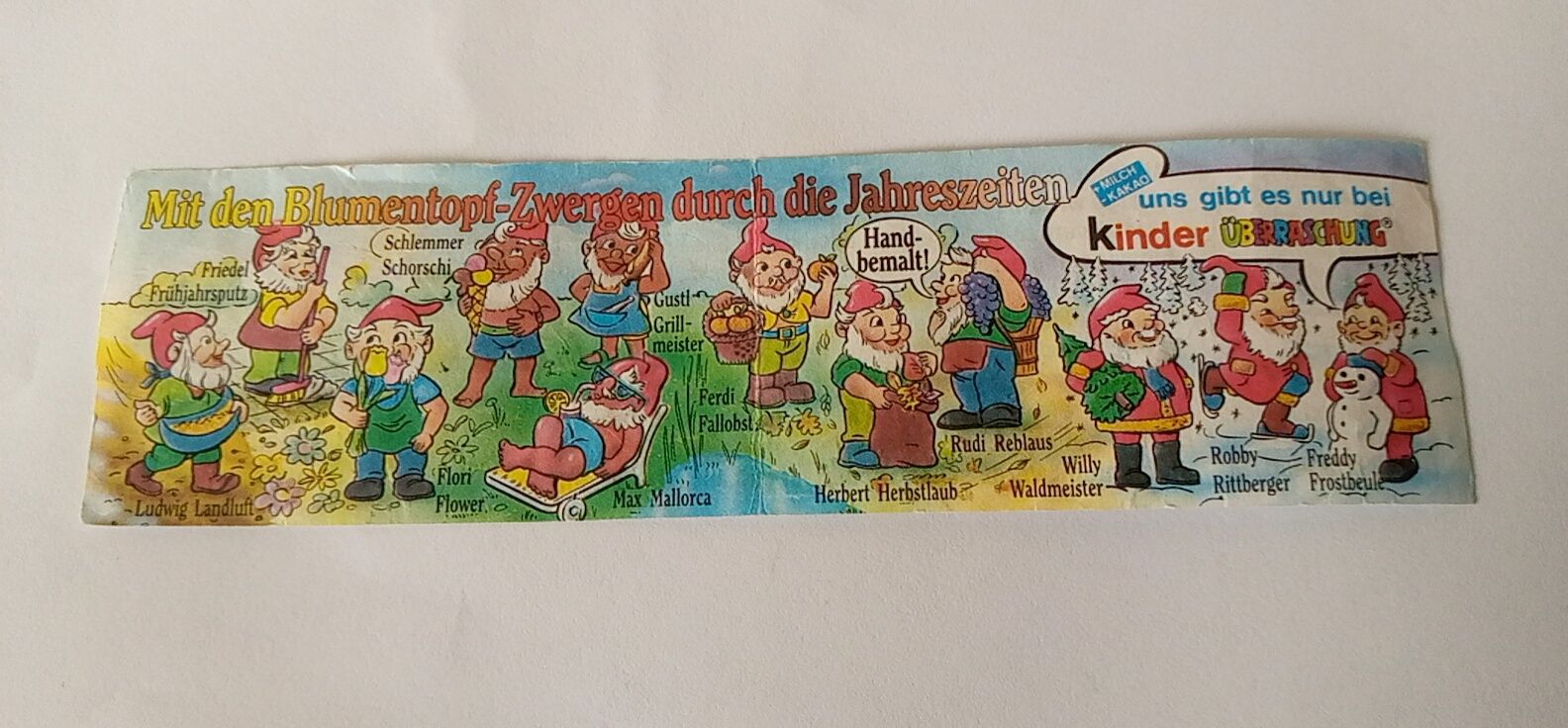Киндеры Гномы мастеровые, из Kinder Surprise, Домовички из чая Бес1да