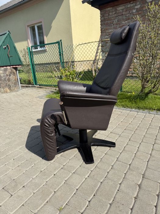 Крісло реклайнер шкіряне (00100)крісло релакс крісло для відпочинку