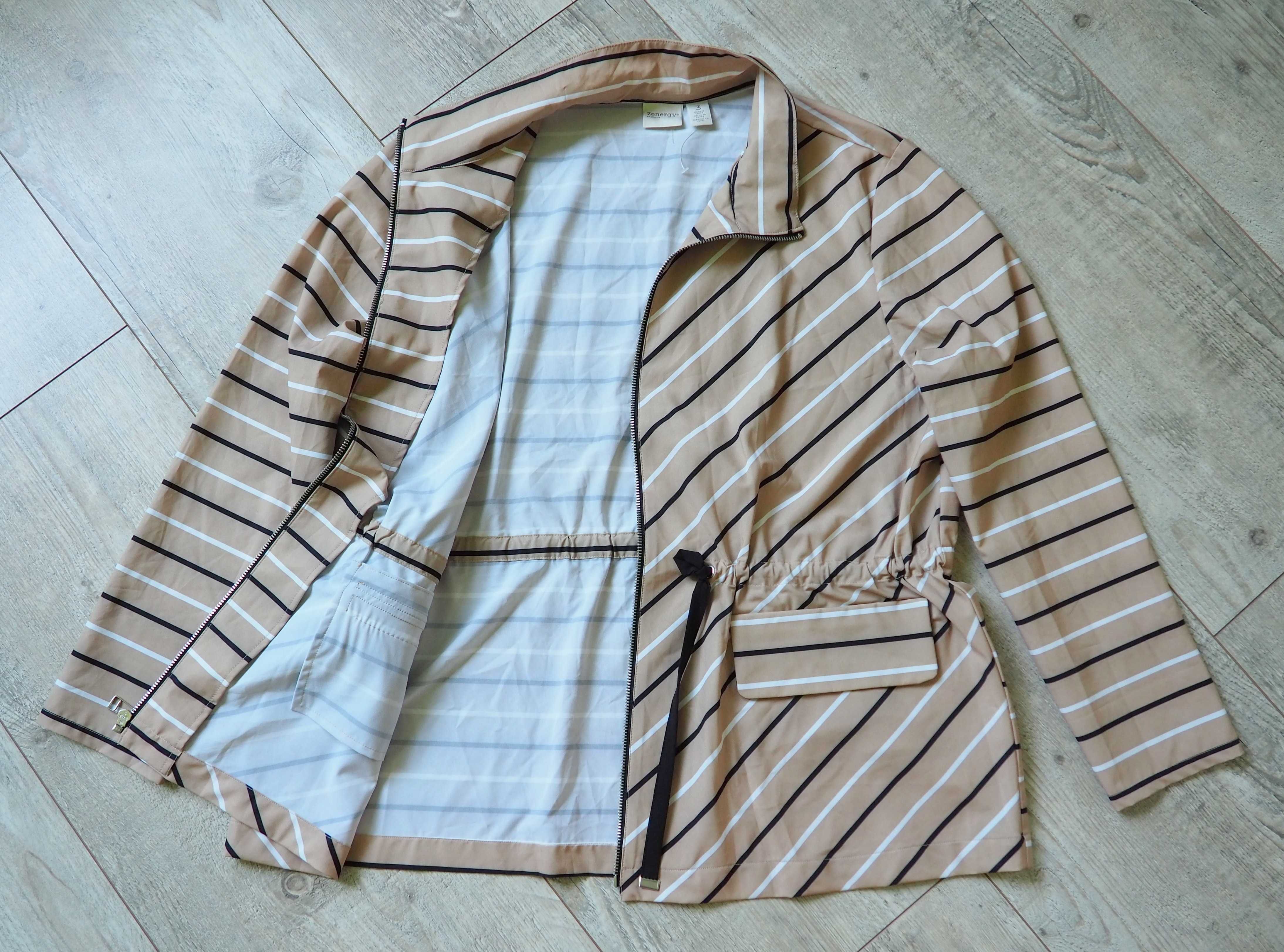 ZENERGY_Neema Striped Jacket by CHICO'S_44/46