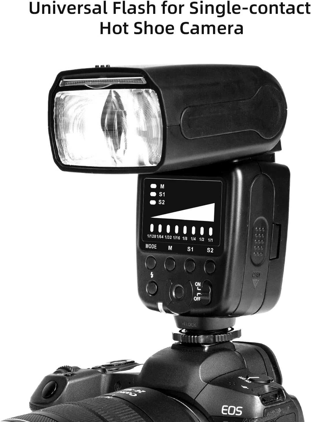 PHOTOOLEX FK300 lampa błyskowa do aparatu Speedlite Canon Nikon Sony