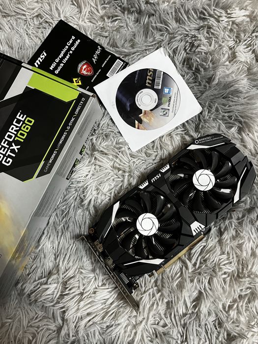 Відеокарта MSI GTX 1060 3gb