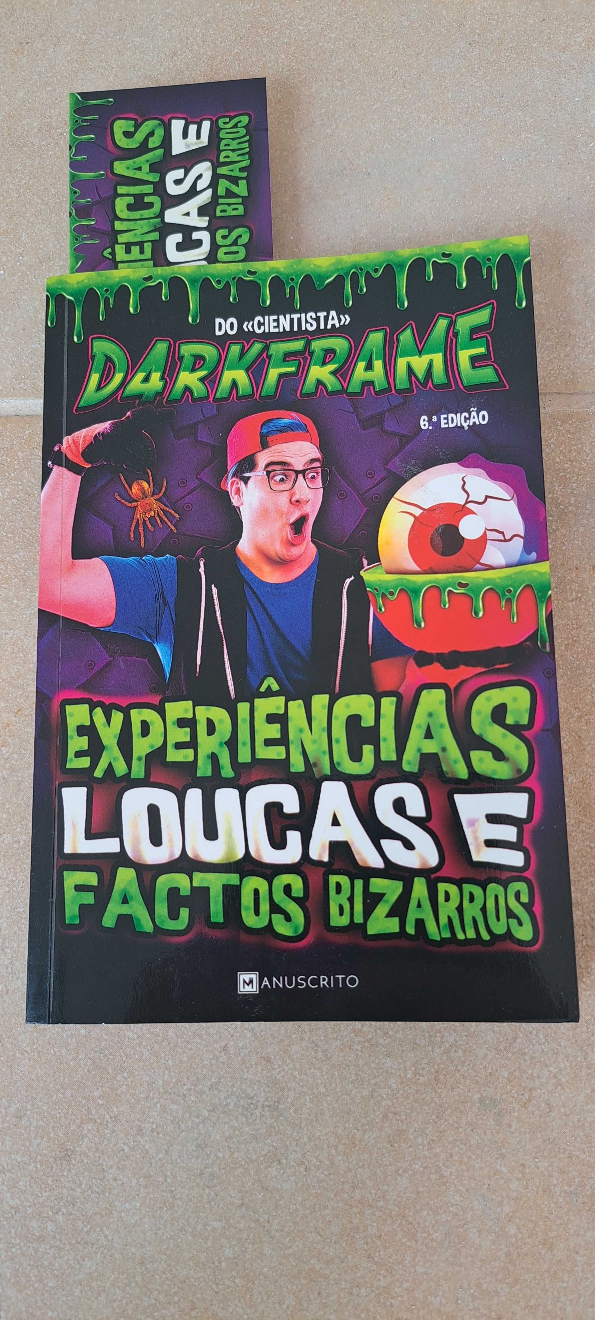 Livro "experiências loucas e factos bizarros" de Darkframe