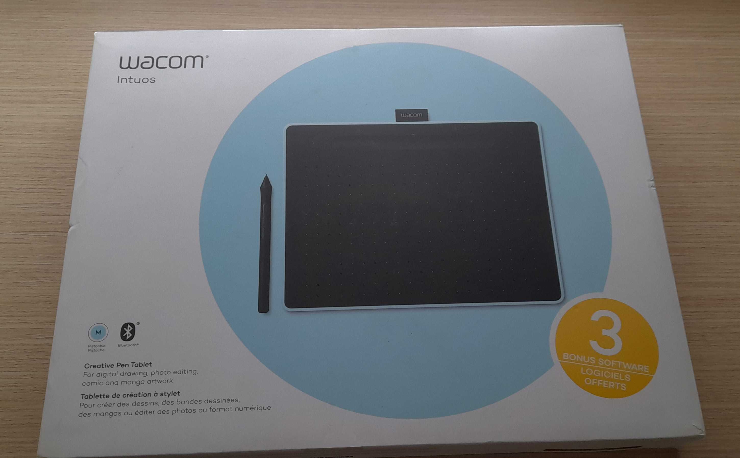 Wacom Intuos M Bluetooth Preto/Pistacho