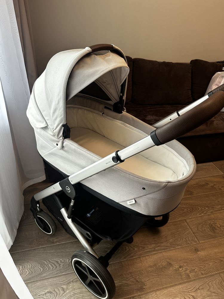 Продам коляску 2в1 Cybex Balios S Lux Lava Grey