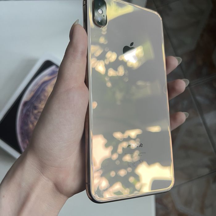 iPhone XS max gold złoty