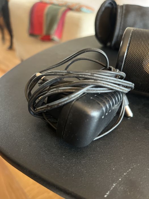 colunas portáteis Logitech mm32 com saco