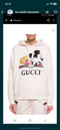 Gucci x disney bluza stan idealny okazja