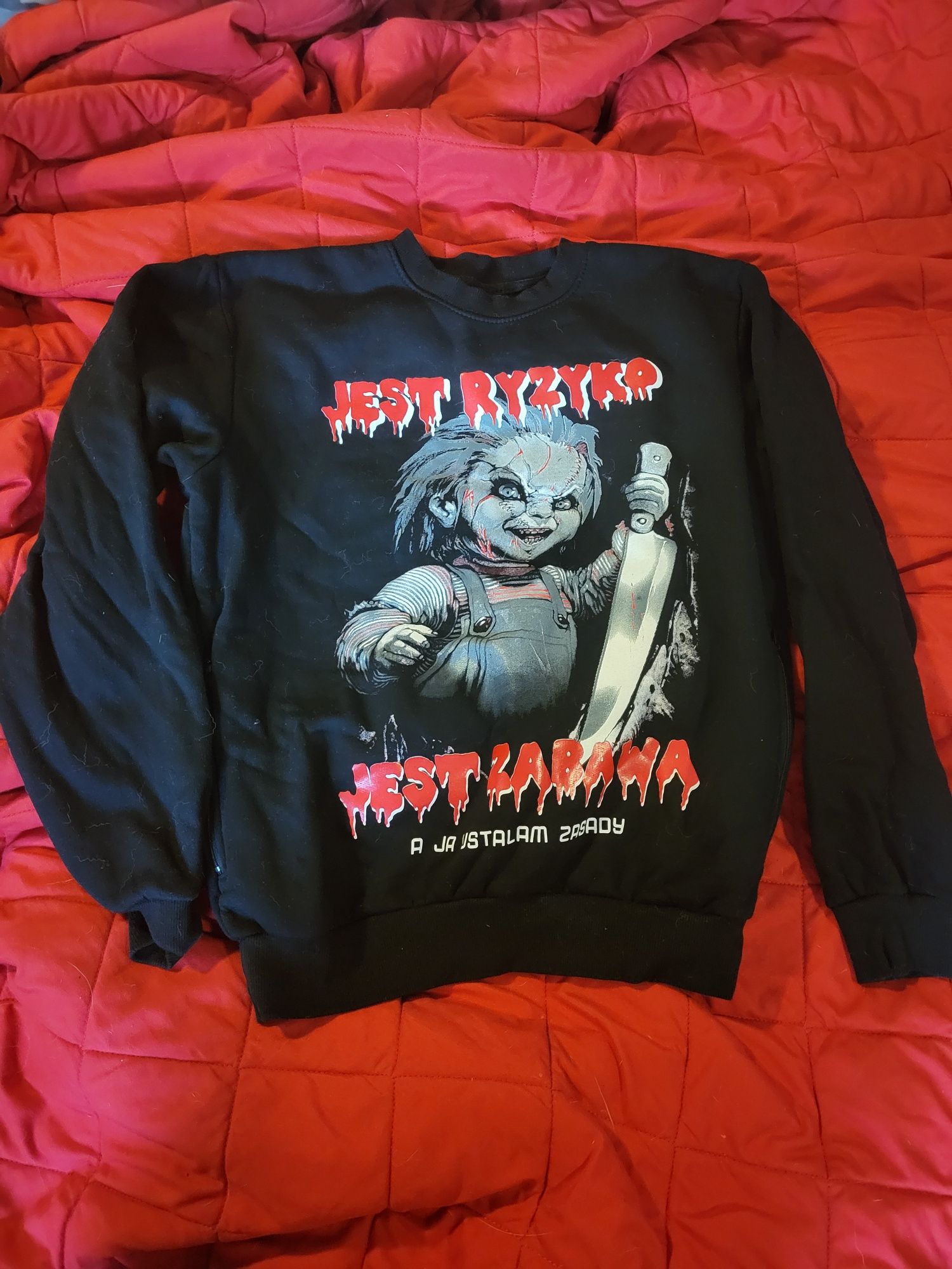 Bluza rozmiar S lalka chucky