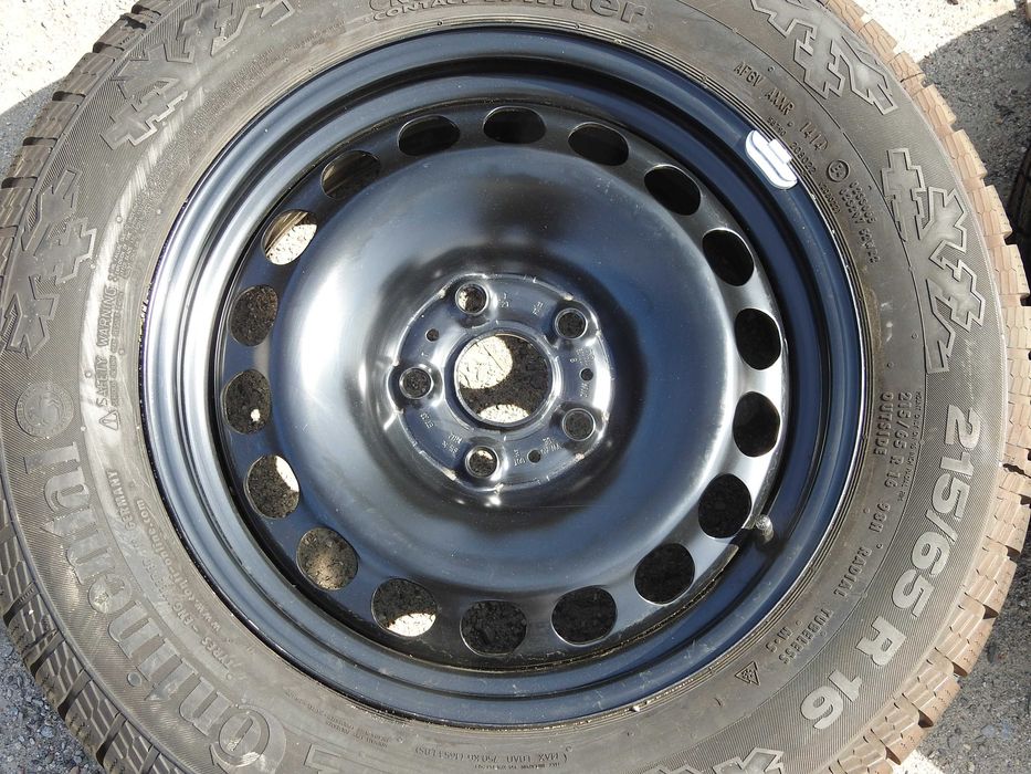 4x FELGI STALOWE 16 5x112 VW et33 6,5J  Nowe Demo