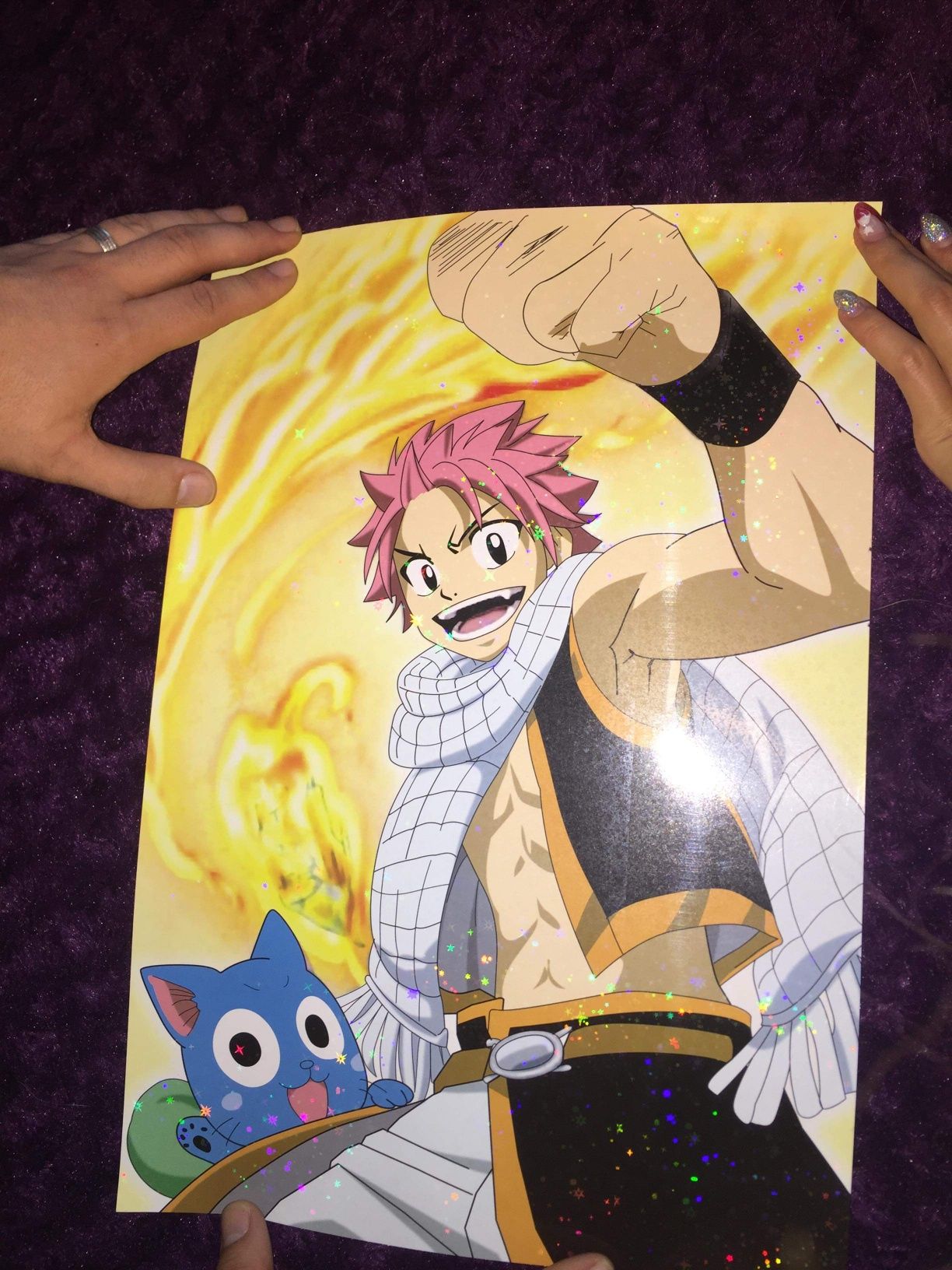 Posters e autocolantes Fairy tail Natsu