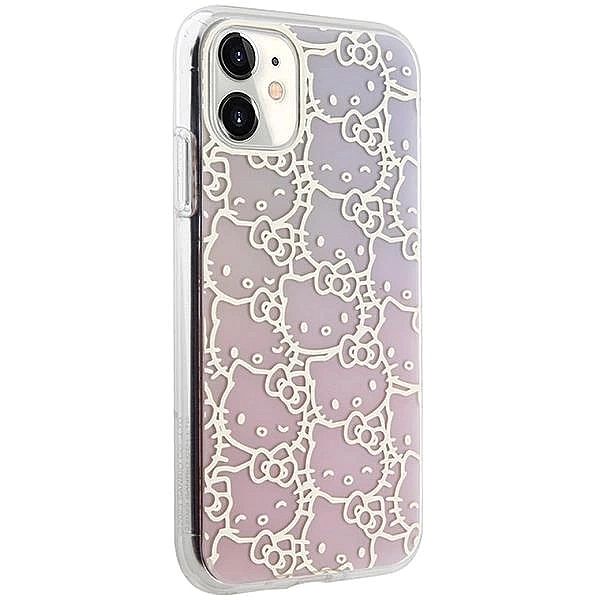 Etui Hello Kitty IML Gradient Electrop Crowded Kitty Head na iPhone 11