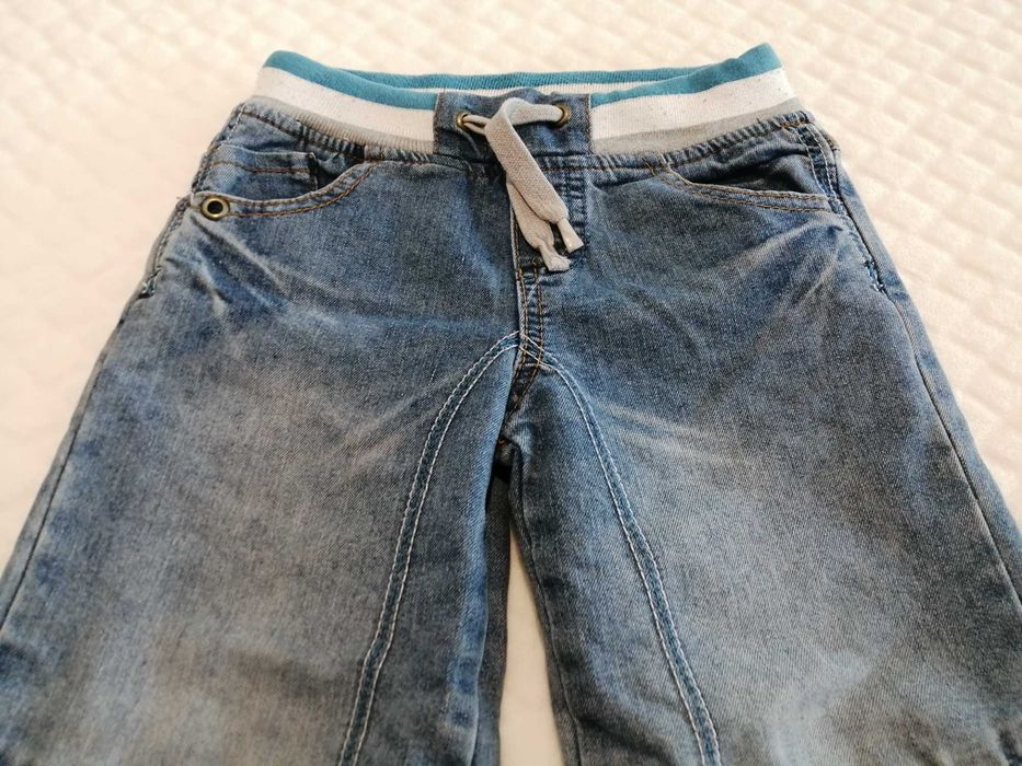 Spodnie dżinsowe, niebieskie, 104, p nuts (Odzież)