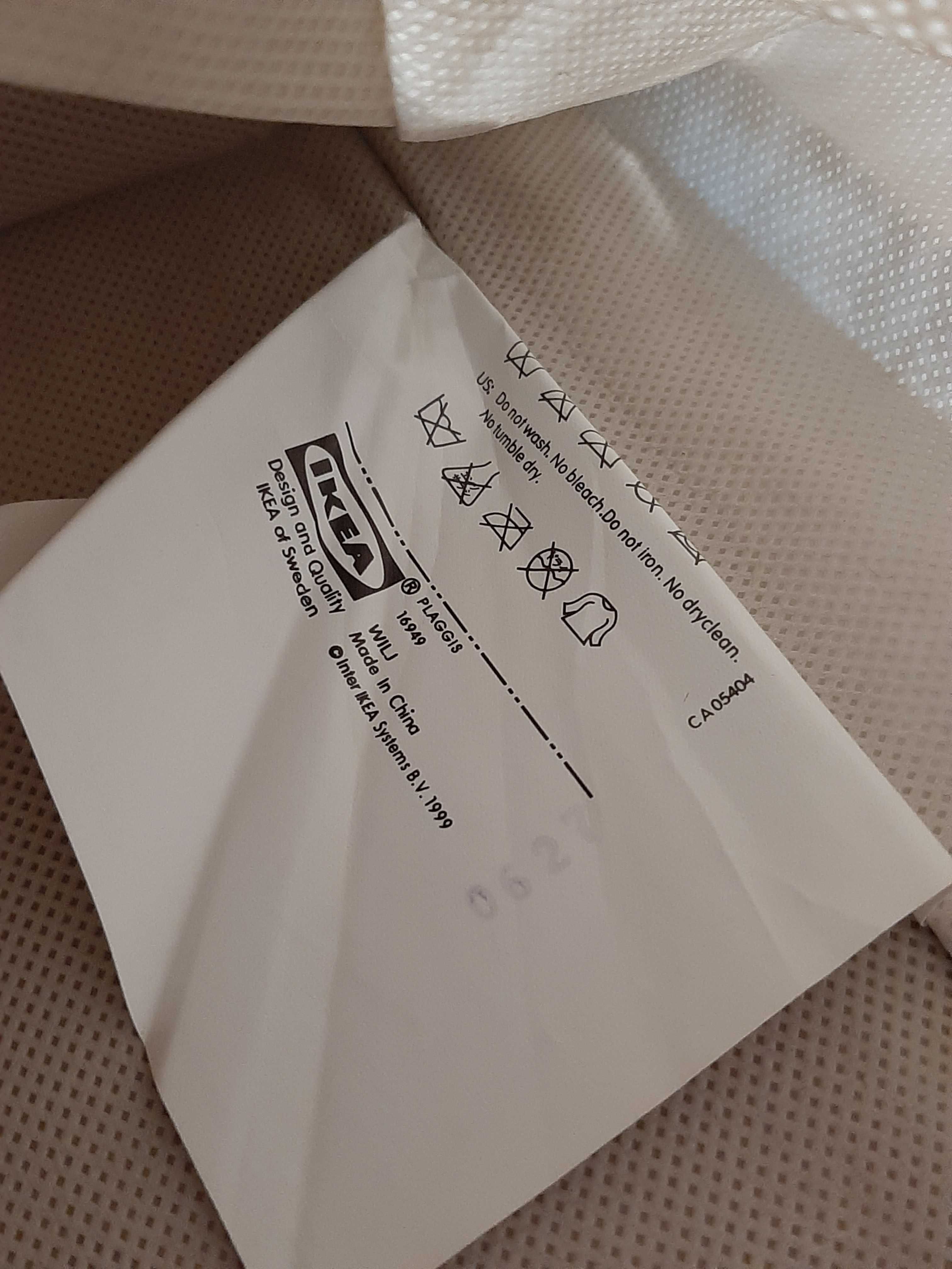 Wiszące materiałowe półki do szafy IKEA wym 30 x 20 cm