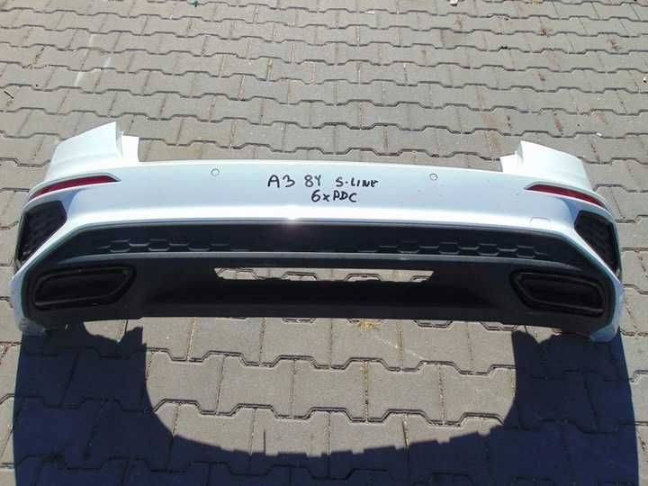 Бампер задній 6 датчиків паркування audi a3 8y s-line