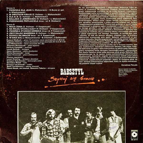 Babsztyl – Szykuj Się Bracie Winyl Vinyl