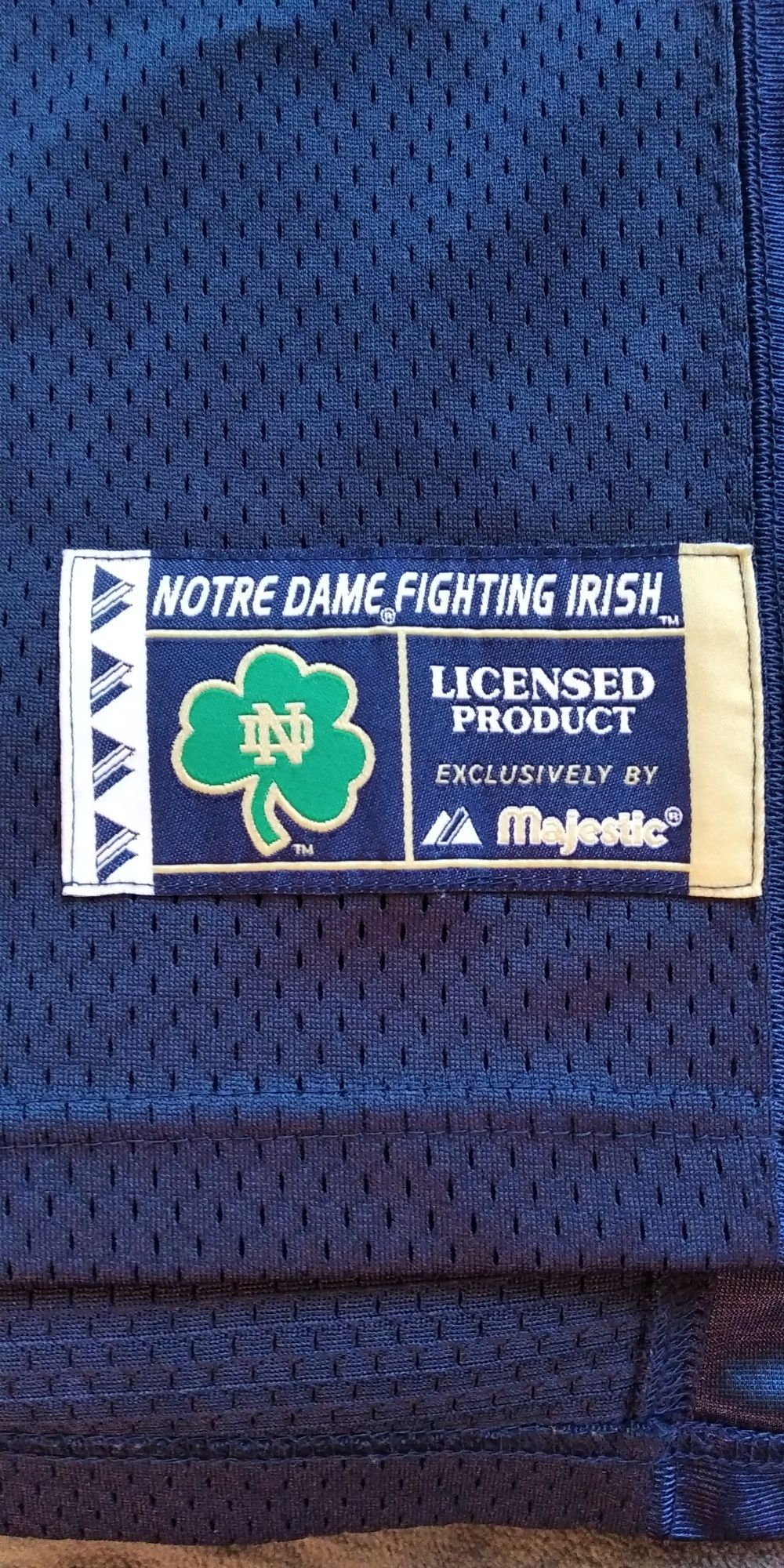 Koszulka Majestic Notre Dame Fighting Irish